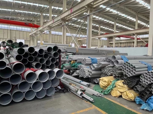 ASTM A240m Round Seamless SS Pipe Metal Tube Polished 1.5mm 309S 310S