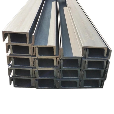 Hot Rolled Carbon Steel U Beam Profiles ASTM A36 Q235 Ss400I Channel