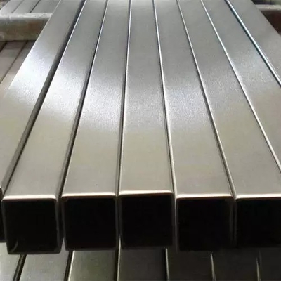 Nickle Alloy Stainless Steel Square Pipe 45mm Ss Tube 303 304 Hairline Finished
