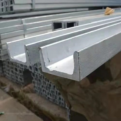 U Shaped Channel Stainless Steel Angle Bar heat resistance,316L 321 304L 201 202 301 Profile for building curtain wall