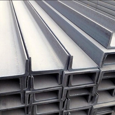 Duplex Stainless Steel U Shape Bar 6m C Channel Profile Angel Folded Hairline