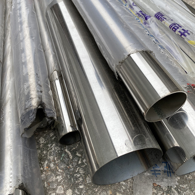 2B BA 4K 8K Stainless Steel Round  Tube Small OD Thick Wall Mirror Polished Pipe SUS201 202 304 For Water