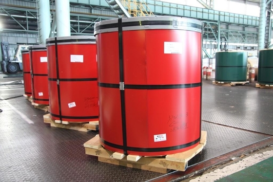 Pre Painted PPGL Steel Sheets Coils Aluzinc Color Coat 2000mm