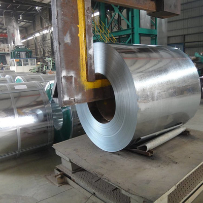DX51D Zinc Coated Galvanized Steel Coil 600 - 1500mm Width Hot Dipped For Roofing Sheet