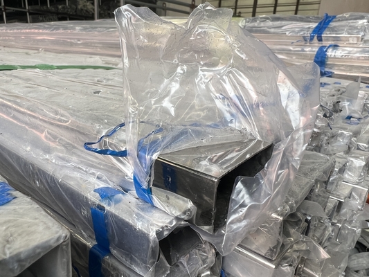 factory Exit High quality Square Tube Extruded Rectangular Tubes For Transporting Fluids Price Per Kg
