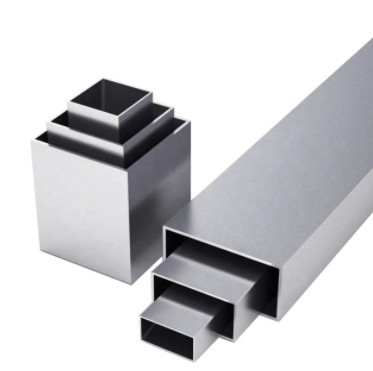 factory Exit High quality Square Tube Extruded Rectangular Tubes For Transporting Fluids Price Per Kg