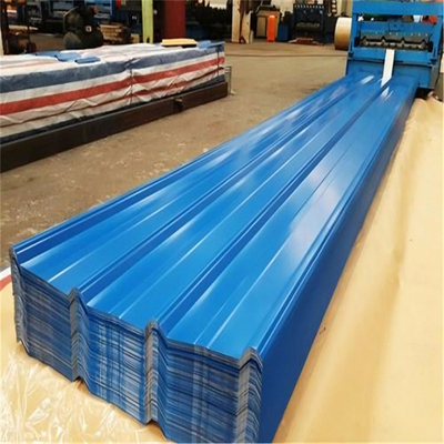 Hot Rolled Chromated GI Steel Sheet Coils With 30-600g/M2 Zinc Coating Stainless Steel Corrugated Panels Can Be Cut