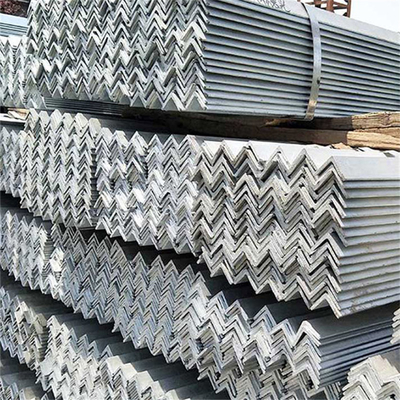 Customized Lengths Stainless steel angle iron Lightweight ASTM A36 A53 Q235 Q345 Slotted Angel Iron