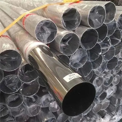 ASTM JIS SUS 300 Series 2B BA 4K 8K Surface Polishing Mirror Finish Stainless Steel Tube 1/2" SCH20 Size For Industry