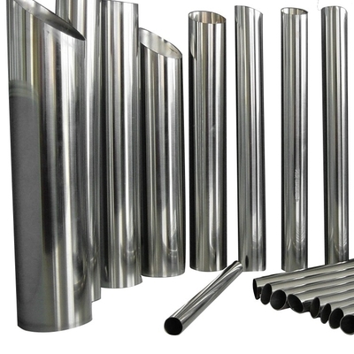 200 300 Series Seamless SS Pipe 10mm Polishing Surface 8K Welded Round