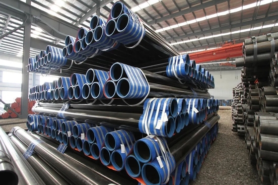 Sch40 Sch80 Seamless Steel Casing Pipe API 5CT Hot Rolled Ms J55 K55 N80 For Oil