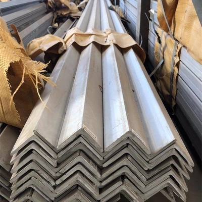 ASTM 310 Stainless Steel Angle Bar 0.8mm Slotted Unequal Equal Iron