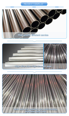 Grade Round and Square Stainless Steel Pipe in Various Sizes and Shapes Supplied by China with nice price
